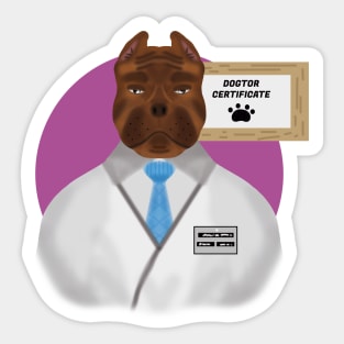 Dogtor Sticker